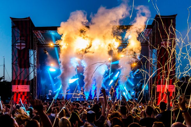 Sfeerimpressie festival voor Smile Licht en Geluid Utrecht b.v.