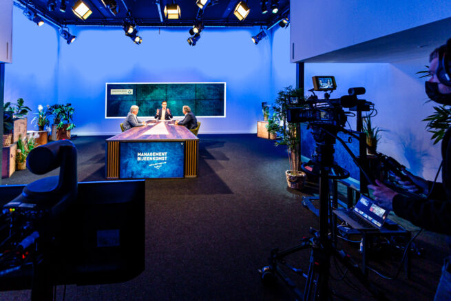 Achter de schermen bij livestream